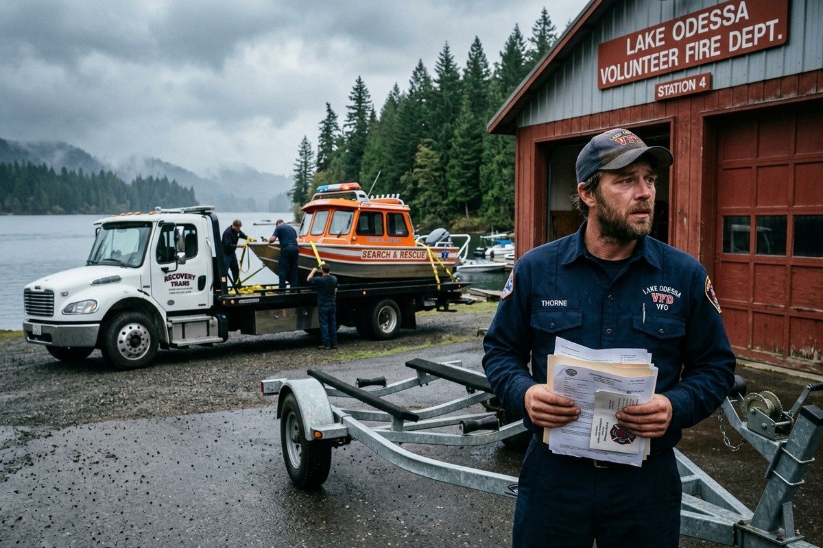 The Volunteer Fire Chief Sold Our Donated Emergency Rescue Boat to an Out-of-State Dealer