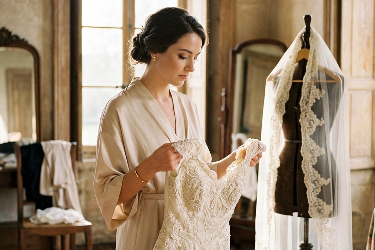 My Mother-in-Law Sneaked into the Bridal Suite at Midnight to Cut Up My Late Mother’s 1968 Silk Wedding Gown — Until the 4K Security Stream Played at the Rehearsal Brunch