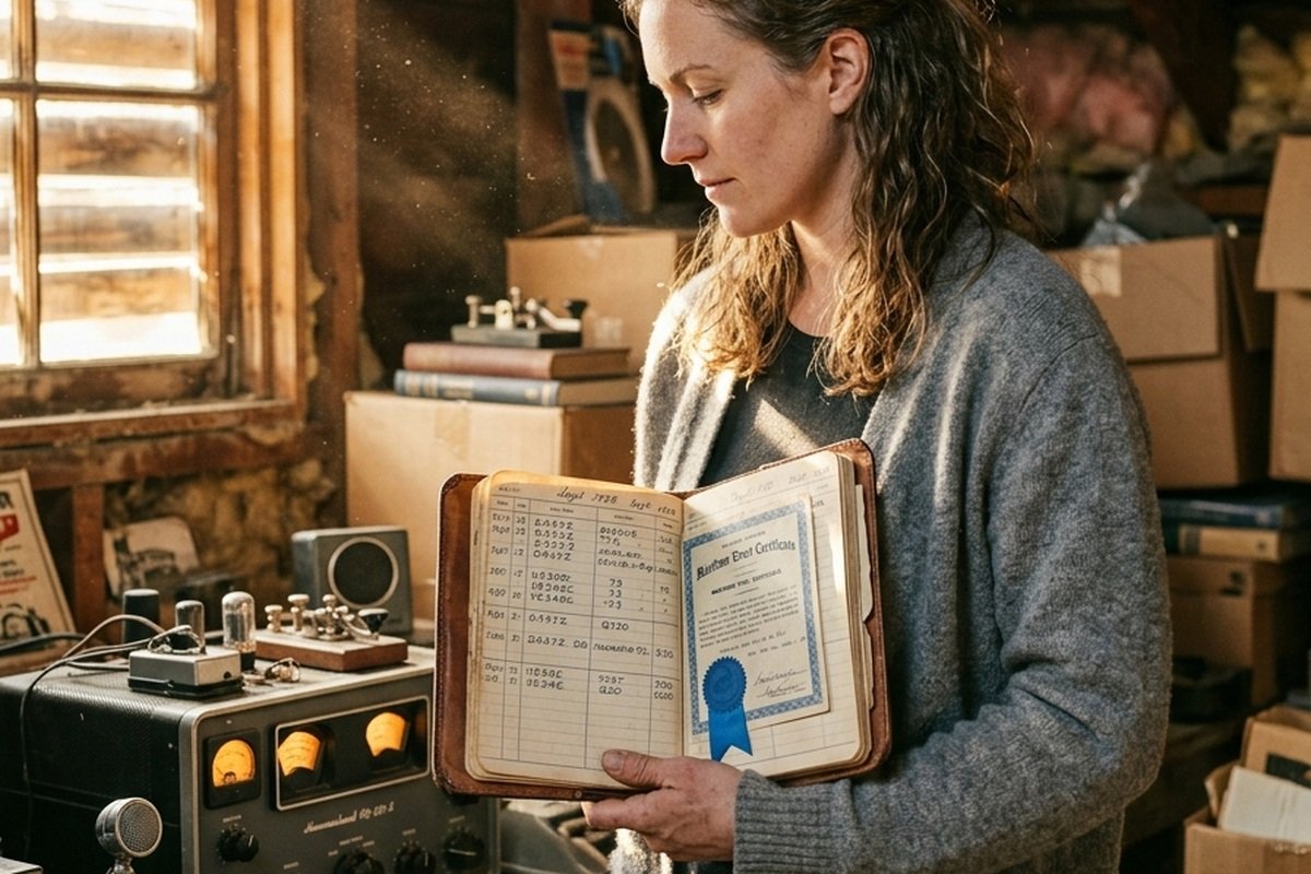 My Stepmother Evicted Me From Dad’s House Claiming He Died Penniless — Until His Ham Radio Logbook Revealed a $6.8 Million Maritime Trust